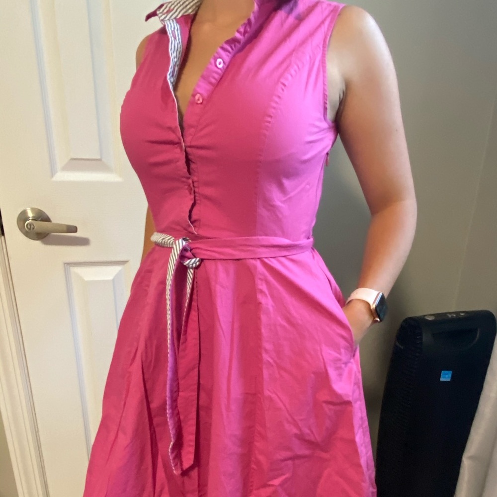 Pink A Line Dress